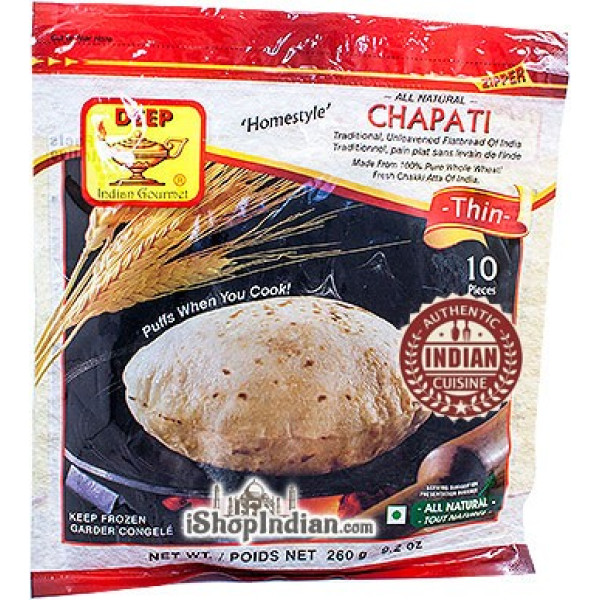 Deep Chapati Thin 10 Pieces