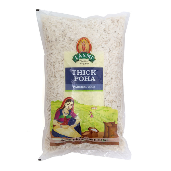 Laxmi Thick Poha (Parched Rice) 14 Oz / 400 Gms