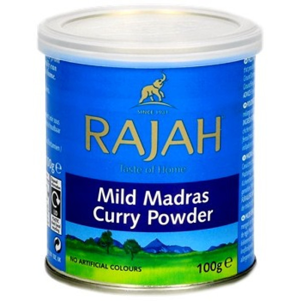 Raja Hot Madras Curry Powder 3.5 oz / 100 Gms