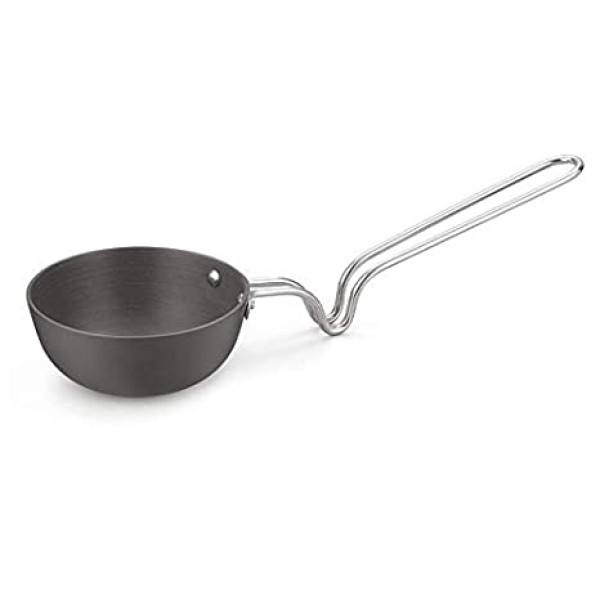 Super Shyne  Hard Anodised Tadka Pan / 4 Inch Dishwasher Safe and easy to clean