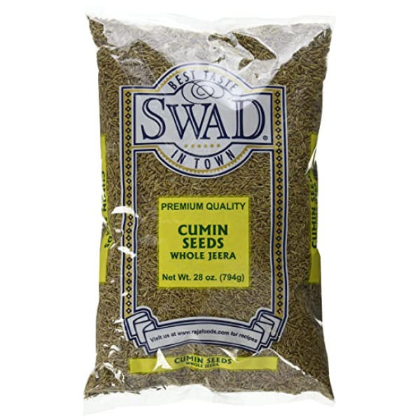 Swad Cumin Seed Whole 3.5 Lb / 1590 Gms