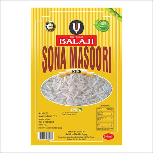 Balaji Sona Masoori  Rice 20lb