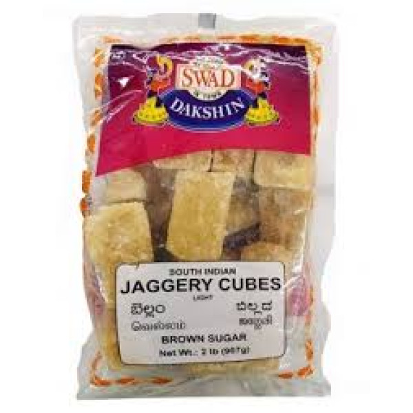 Swad Dakshin Jaggery Cubes 2 Lb / 907 Gms