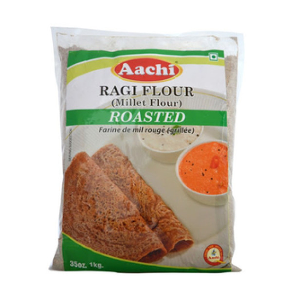 Aachi Ragi Flour (Millet Flour) Roasted- 35oz., 1kg