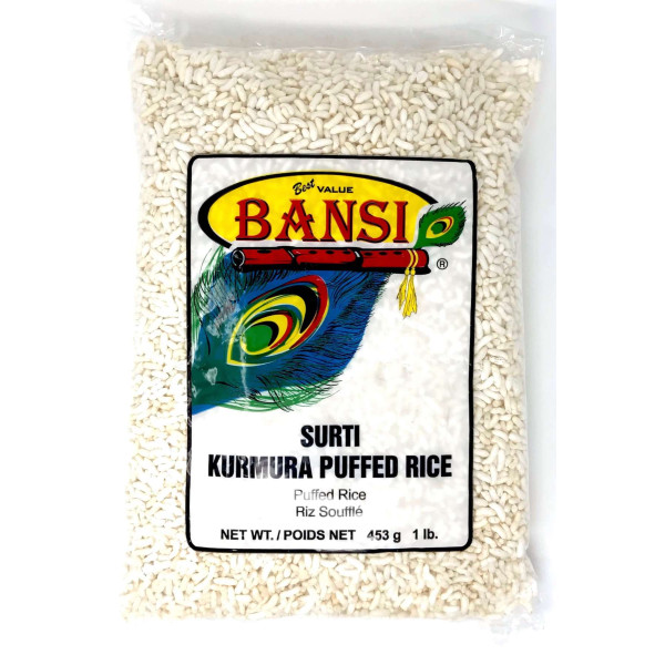 Bansi Surti Kurmura Puffed Rice 1 Lb / 453 Gms