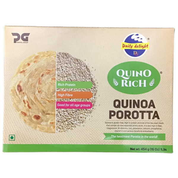 Daily Delight  Quinoa Porotta 454Gms