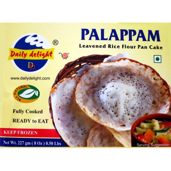 Daily Delight Palappam Leavened Rice Flour Pancake 227Gms