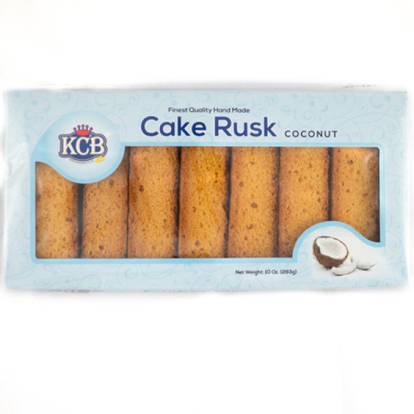 KCB Cake Rusk Coconut 10 OZ/283Gms