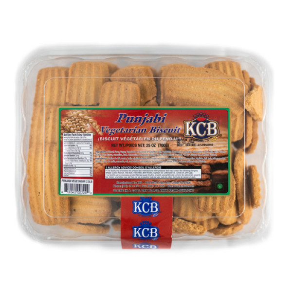 KCB Punjabi Vegetarian Biscuit 25 Oz / 700 Gms