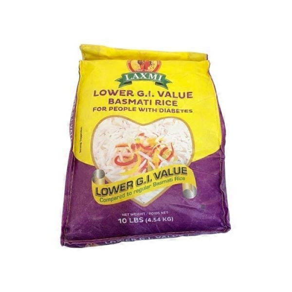 Laxmi Lower G.I.  Basmati Rice 10lb