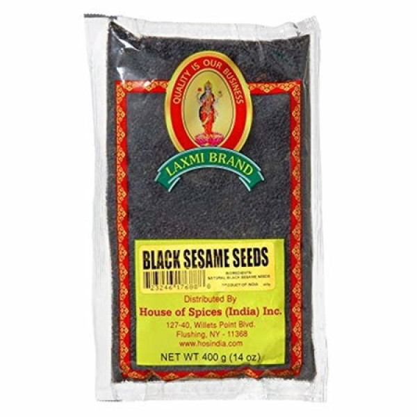 Laxmi Black Sesame Seed 14 Oz / 400 Gms