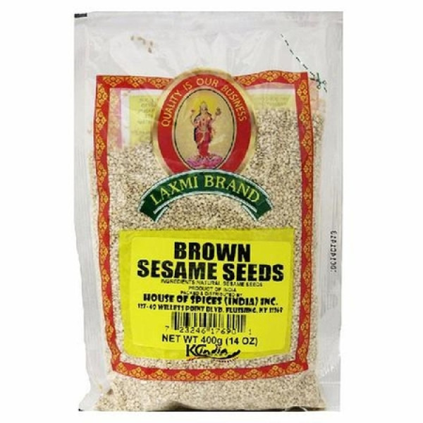 Laxmi Brown Sesame Seed 14 Oz / 400 Gms