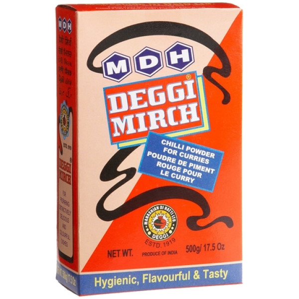 MDH Deggi Mirchi 17.5 OZ / 500 Gms