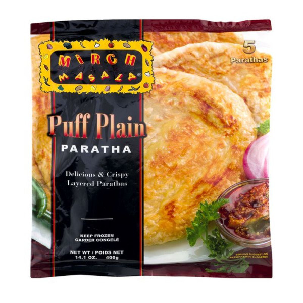 Mirch Masala Malaysian Style Paratha Onion 5 Pieces