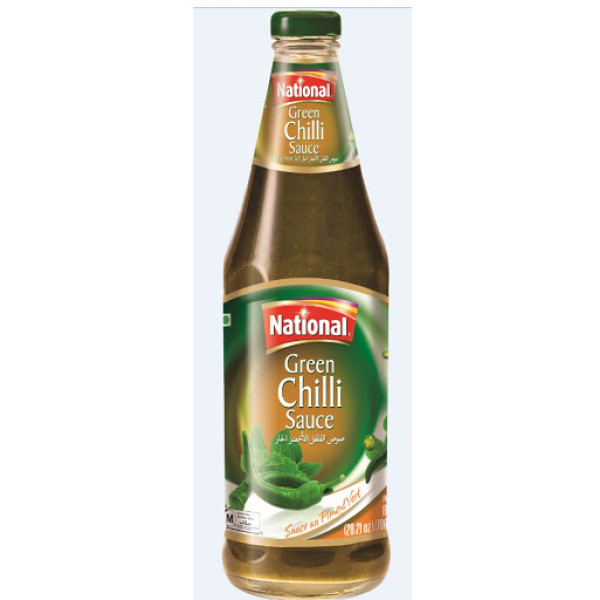 National Green Chilli Sauce 28.21 Oz / 800 Gms