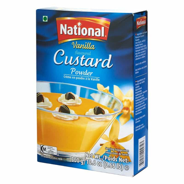 National Custard Powder Vanilla Flavor 10.6 oz / 300 Gms