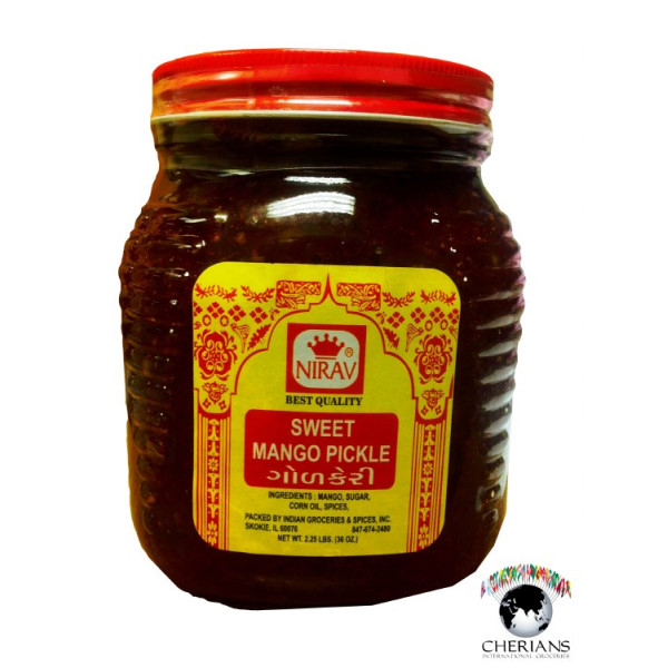 Nirav Sweet Mango Pickle 36 Oz / 2.25 Lb