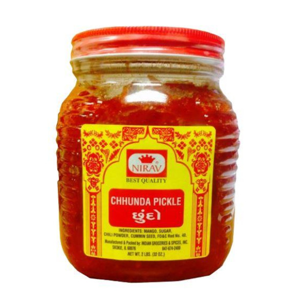 Nirav Chhunda Pickle 36 Oz / 2.25 Lb