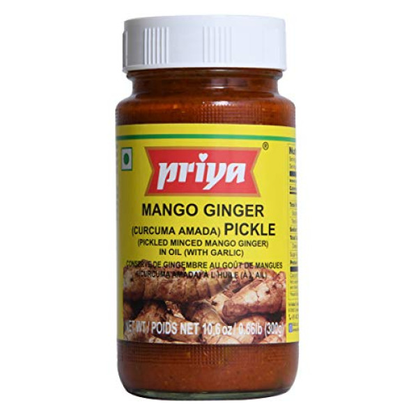 Priya Mango Ginger Pickle 10.6 OZ / 300 Gms