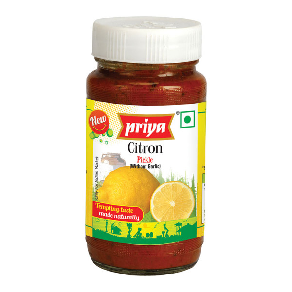Priya Citron Pickle 10.6 OZ / 300 Gms