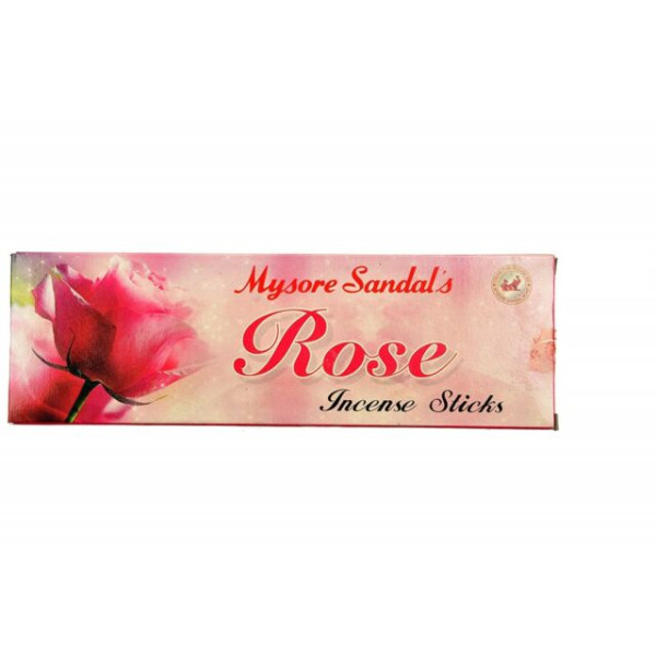 Mysore Sandal Rose Incense Sticks 3.75 Oz