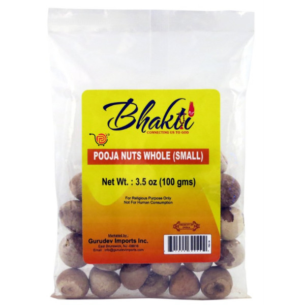 Bhakti Pooja Nuts ( small)3.5 OZ/100 Gms