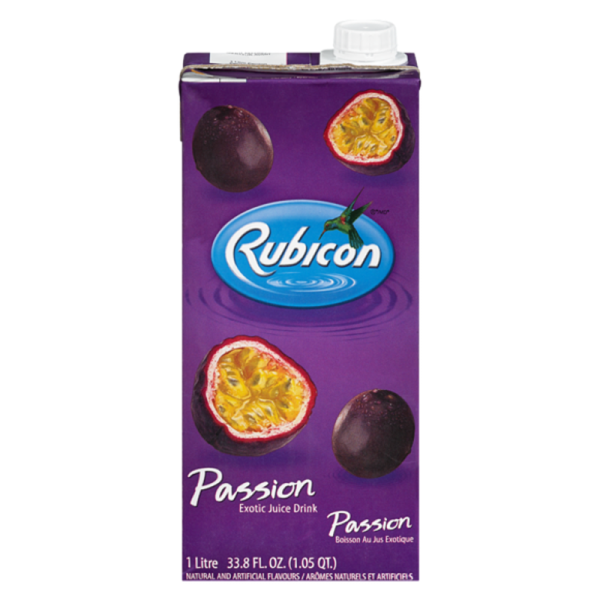 Rubicon Passion Exotic Juice 33.8 Oz / 1 ltr