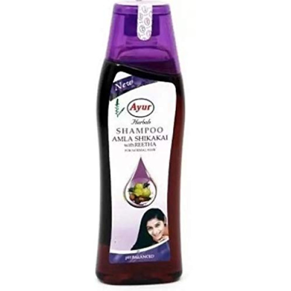 Ayur Herbal Amla Shikakai Shampoo 16.9 OZ / 500 Ml