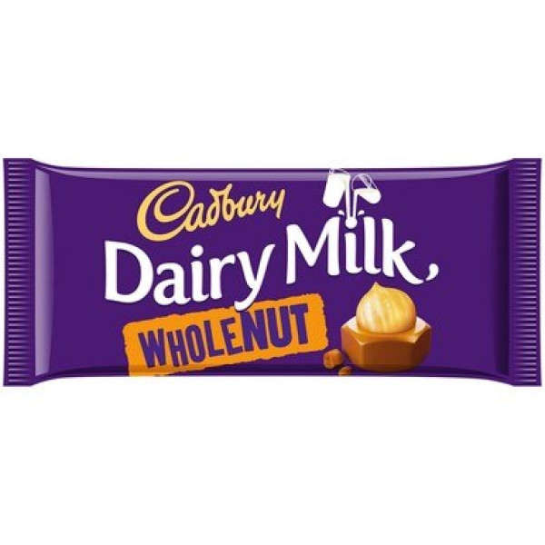 Cadbury Dairy Milk Wholenut 200 Gms