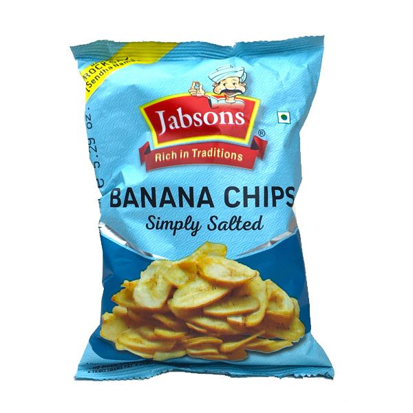 Jabsons  Banana chips Simply Salted 150Gms