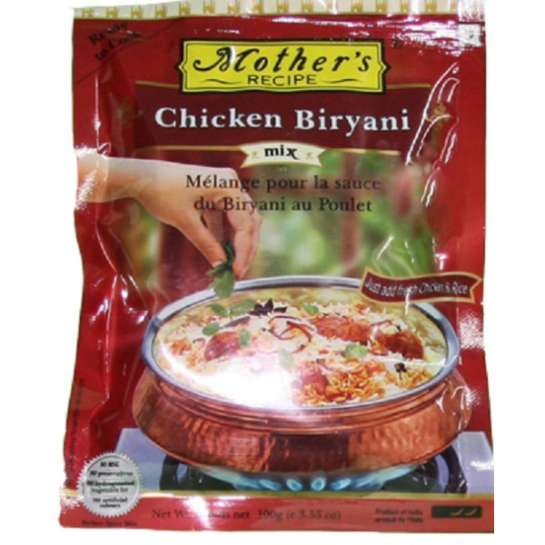 Mother's Recipe Chicken Biryani 2.8 Oz / 80 Gms
