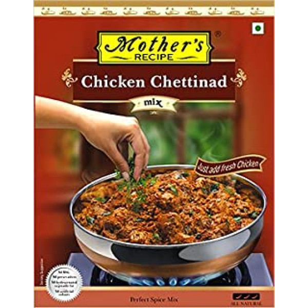Mother's Recipe Spice Mix for Chicken Chettinad Masala - 80 Gms