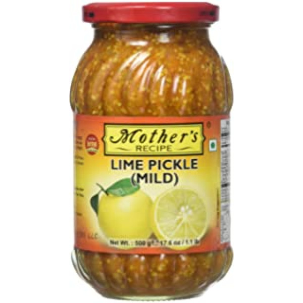 Mother's Recipe Lime Pickle 17.6 OZ / 500 Gms