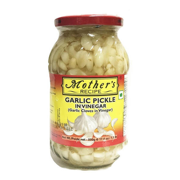 Mother's Recipe Garlic Pickle In Vinegar 17.6 OZ / 500 Gms