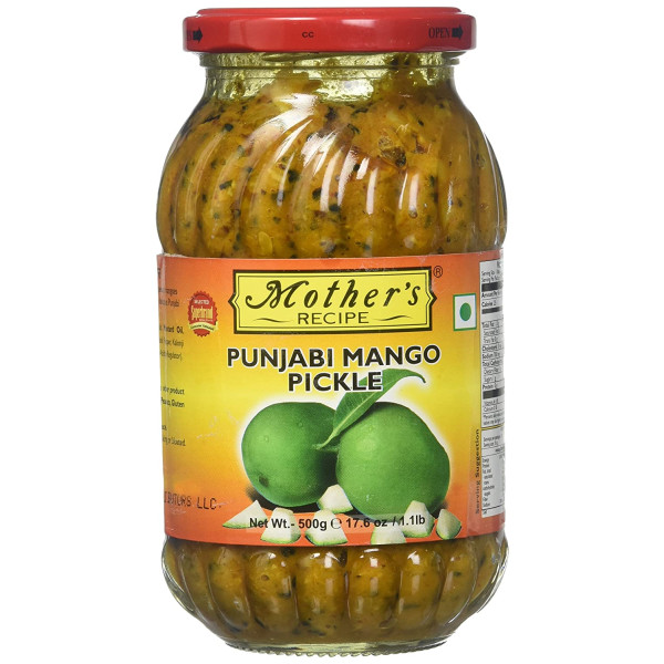 Mother's Recipe Mango Pickle 17.6 OZ / 500 Gms