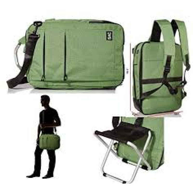 backpack with chair built in