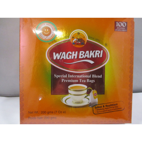 Wagh Bakri Premium Tea Bags 7 OZ / 200 Gms