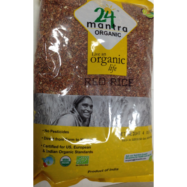 24 Mantra Organic Red Rice OZ / Gms
