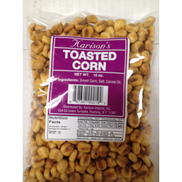 Karison's Toasted Corn 10 Oz / 283 Gms
