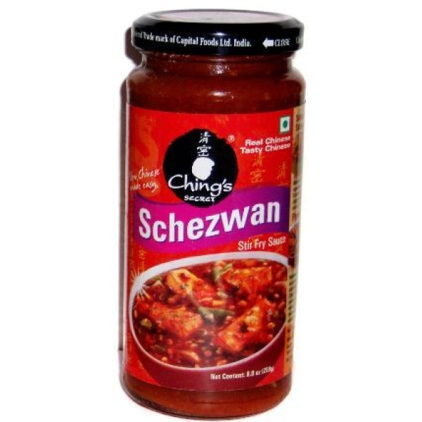 Ching's Secret | Schezwan Stir Fry Sauce | Ching's Chinese Desi Chinese (Single Pack)