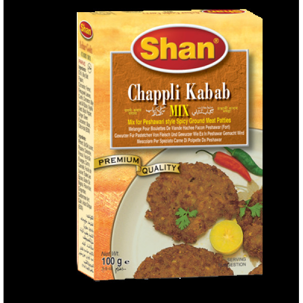 Shan Chapli Kabab Masala 3.52 OZ / 100 Gms