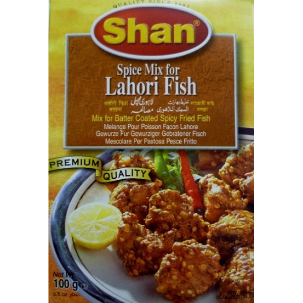 Shan Lahori Fish Masala 3.52 OZ / 100 Gms
