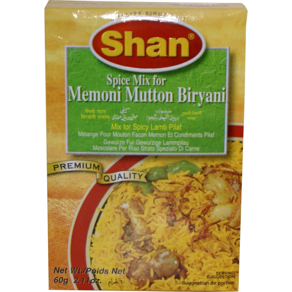 Shan Memoni Mutton Biryani 2.1 OZ / 60 Gms