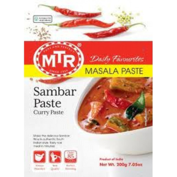 MTR Sambar Paste 7 OZ / 200 Gms