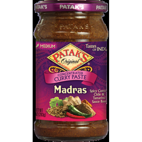 Patak's  Madras Paste 10 OZ / 283 Gms