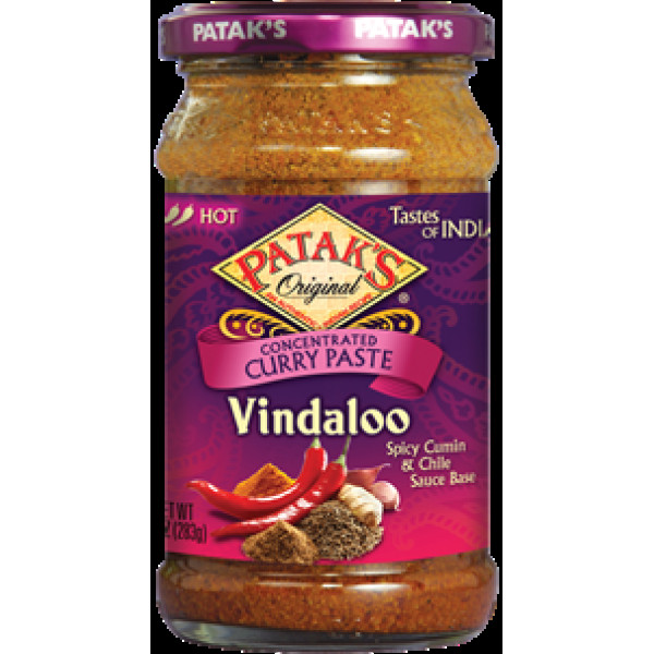 Patak's  Vindaloo Curry Spice  Paste 10 OZ / 283 Gms