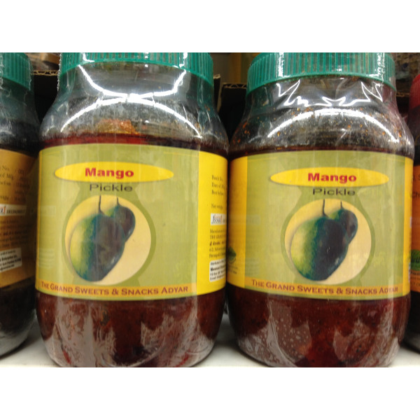 The Grand Sweets & Snacks Mango Pickle  OZ /  Gms