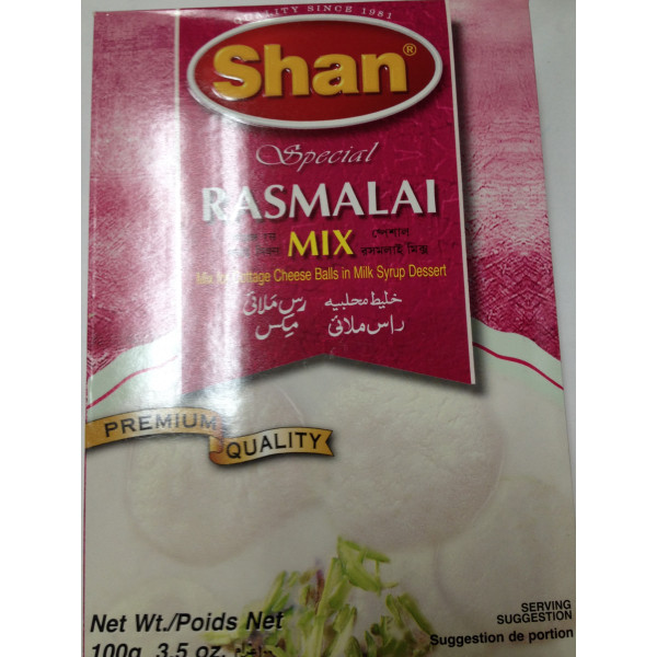 Shan Rasmalai Mix 3.5 OZ / 100 Gms