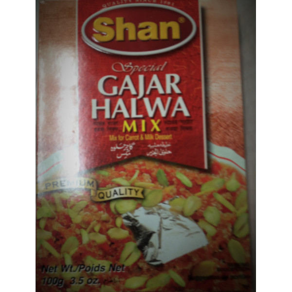 Shan Gajar Halwa Mix 3.5 OZ / 100 Gms