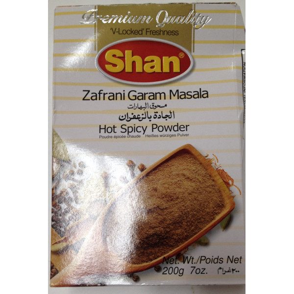 Shan Zafrani Garam Masalaq 7 OZ / 200 Gms